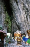 The Basian (Baxian) Caves (Caves of the Eight Immortals) show evidence of human habitation during the Paleolithic Age. Most of the caves are now full of Buddha and bodhisattva images.